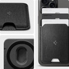 image:imageSpigen for MagSafe Wallet Holds 3 Cards Strong Magnet Valentinus MagFit  For iPhone 171615141312 Pixel 10 Series Magnetic Cases Pixelsnap Plaud Note amp More PU BlackFabric Black
