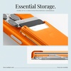 image:imageSpigen for MagSafe Wallet Holds 3 Cards Ultra Hybrid Classic C1 MagFit  For iPhone 171615141312 Pixel 10 Series Magnetic Cases Pixelsnap Plaud Note amp More Transparent  TangerineClassic C1 Tangerine