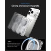 image:imageSpigen for MagSafe Wallet Holds 3 Cards Ultra Hybrid Classic C1 MagFit  For iPhone 171615141312 Pixel 10 Series Magnetic Cases Pixelsnap Plaud Note amp More Transparent  TangerineZero One White Ver 2