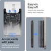 image:imageSpigen for MagSafe Wallet Holds 3 Cards Ultra Hybrid Classic C1 MagFit  For iPhone 171615141312 Pixel 10 Series Magnetic Cases Pixelsnap Plaud Note amp More Transparent  TangerineZero One Black