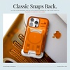 image:imageSpigen for MagSafe Wallet Holds 3 Cards Ultra Hybrid Classic C1 MagFit  For iPhone 171615141312 Pixel 10 Series Magnetic Cases Pixelsnap Plaud Note amp More Transparent  TangerineClassic C1 Tangerine