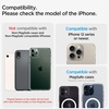 image:imageSpigen for MagSafe Wallet Holds 3 Cards Ultra Hybrid Classic C1 MagFit  For iPhone 171615141312 Pixel 10 Series Magnetic Cases Pixelsnap Plaud Note amp More Transparent  TangerineCrystal Clear Ring