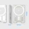 image:imageSpigen for MagSafe Wallet Holds 3 Cards Ultra Hybrid Classic C1 MagFit  For iPhone 171615141312 Pixel 10 Series Magnetic Cases Pixelsnap Plaud Note amp More Transparent  TangerineCrystal Clear