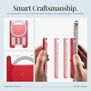 image:imageSpigen for MagSafe Wallet Holds 3 Cards Ultra Hybrid Classic C1 MagFit  For iPhone 171615141312 Pixel 10 Series Magnetic Cases Pixelsnap Plaud Note amp More Transparent  TangerineClassic C1 Ruby