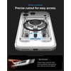 image:imageSpigen for MagSafe Wallet Holds 3 Cards Ultra Hybrid Classic C1 MagFit  For iPhone 171615141312 Pixel 10 Series Magnetic Cases Pixelsnap Plaud Note amp More Transparent  TangerineNeo One