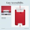 image:imageSpigen for MagSafe Wallet Holds 3 Cards Ultra Hybrid Classic C1 MagFit  For iPhone 171615141312 Pixel 10 Series Magnetic Cases Pixelsnap Plaud Note amp More Transparent  TangerineClassic C1 Ruby