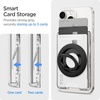 image:imageSpigen for MagSafe Wallet Holds 3 Cards Ultra Hybrid Classic C1 MagFit  For iPhone 171615141312 Pixel 10 Series Magnetic Cases Pixelsnap Plaud Note amp More Transparent  TangerineCrystal Clear Ring
