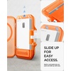 image:imageSpigen for MagSafe Wallet Holds 5678 Cards Hardshell  For iPhone 171615141312 Pixel 10 Series Magnetic Cases Pixelsnap Heavy Duty ProtectiveFrost Clear Orange TT