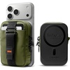 image:imageSpigen for MagSafe Wallet Magnetic Pouch Organizer EDC SSD Card Storage Wallet Belt Backpack Clip Designed for iPhone 171615141312 Pixel 10 Series amp More  Black Snap Zip  EDC SSD Card Storage Wallet Belt Backpack Clip For iPhone 171615141312 Pixel 10 Series amp More  BlackOlive Green
