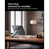 image:imageSpigen for Magnetic Wireless Charging Stand Compatible with iPad Pro 11 M5 2025 amp M4 2024 Foldable Adjustable Aluminum Pogo Pin Charger Tablet Holder Desk Mount  Space Gray LD207W2  Compatible with iPad Pro 11 M5 2025 amp M4 2024 Foldable Aluminum  Space GrayiPad Pro 11 M5 2025  M4 2024
