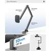 image:imageSpigen for Magnetic Wireless Charging Stand Compatible with iPad Pro 11 M5 2025 amp M4 2024 Foldable Adjustable Aluminum Pogo Pin Charger Tablet Holder Desk Mount  Space Gray LD207W2  Compatible with iPad Pro 11 M5 2025 amp M4 2024 Foldable Aluminum  Space GrayClamp Tablet Stand