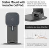 image:imageSpigen for Magnetic Wireless Charging Stand Compatible with iPad Pro 11 M5 2025 amp M4 2024 Foldable Adjustable Aluminum Pogo Pin Charger Tablet Holder Desk Mount  Space Gray LD207W2  Compatible with iPad Pro 11 M5 2025 amp M4 2024 Foldable Aluminum  Space GrayMultiAngle Tablet Stand