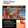 image:imageSpigen for Waterproof Backpack IPX6 35L Roll Top Travel Rucksack Fits up to 16 Inch Laptop MultiCompartment Bag Ventilated Back Chest Strap Hiking Camping Swimming Canoeing FishingSunset Orange  Clear