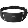 image:imageSpigen A710 Dynamic Shield Slim Running Waist Belt  Phone Holder Lightweight Water Resistant Reflective BounceFree  BlackBlack
