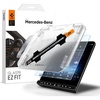 image:imageSpigen GlasTR EZ FIT Tempered Glass Screen Protector for Mercedes Benz 119 inch  9H Tempered Glass Auto align tray AntiFingerprint Matte Finish precise cutout Compatible with CClass 202226 119