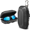 image:imageSpigen Life Hard Shell Sunglasses Case with Carabiner and 2Way Belt Strap  Included Bottle Opener Cleaning Cloth I For Hiking Travel Daily Use I Universal Fit for Meta RayBan Oakley Sunglasses