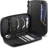 image:imageSpigen Life Passport Card Cover Holder RFID Blocking  Travel Document Organizer SIM Card Pin Included  BlackBlack  Family Size