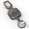 image:imageSpigen Life Retractable Metal Carabiner ID Badge Reel Clip  Heavy Duty for Card Holder  GunmetalReel Type