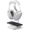 image:imageSpigen Premium Aluminum Headphone Stand for AirPods Max 12 20202026  Universal Compatibility for AirPods Max Sonos Ace Bose Beats Sony PlayStation etc Charger Not Included  Space GraySilver