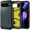 image:imageSpigen Tough Armor Designed for Pixel 9 Pro XL Case 2024 MilitaryGrade Protection Kickstand  Metal SlateAbyss Green