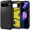 image:imageSpigen Tough Armor Designed for Pixel 9 Pro XL Case 2024 MilitaryGrade Protection Kickstand  Metal SlateBlack