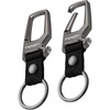 image:imageSpigen Universal Lanyard Wrist Strap with Keychain for iPhone ID Badge Wallet Holder AirPods Cameras Keychain amp Everyday Carry Durable Carabiner with Wrist Strap  Car Keychain Clip For Men amp Women  GunmetalGunmetal 2 Pack