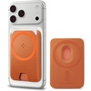 image:imageSpigen for MagSafe Wallet Holds 3 Cards Strong Magnet Valentinus MagFit  For iPhone 171615141312 Pixel 10 Series Magnetic Cases Pixelsnap Plaud Note amp More PU BlackPU Metallic Orange MagFit
