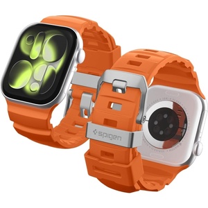 image:imageSpigen for Apple Watch Band WaterResistant Sport Silicone Strap  For Apple Watch Ultra 321 49mm Series 1110 46mm 987 45mm SE3SE2SE654 44mm 321 42mm WBF2Orange