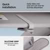 image:imageSpigen 2 Pack Silicone Clip One Touch Sunglass Holder  Eyeglasses Sunglasses Ticket Card Clip for Cars and Tesla Model Y Juniper amp YL amp Model 3SXCybertruck  GrayGray