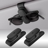 image:imageSpigen 2 Pack Silicone Clip One Touch Sunglass Holder  Eyeglasses Sunglasses Ticket Card Clip for Cars and Tesla Model Y Juniper amp YL amp Model 3SXCybertruck  GrayBlack