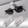 image:imageSpigen 2 Pack Silicone Clip One Touch Sunglass Holder  Eyeglasses Sunglasses Ticket Card Clip for Cars and Tesla Model Y Juniper amp YL amp Model 3SXCybertruck  GrayGray
