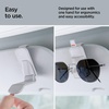 image:imageSpigen 2 Pack Silicone Clip One Touch Sunglass Holder  Eyeglasses Sunglasses Ticket Card Clip for Cars and Tesla Model Y Juniper amp YL amp Model 3SXCybertruck  GrayGray