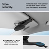 image:imageSpigen 2 Pack Silicone Clip One Touch Sunglass Holder  Eyeglasses Sunglasses Ticket Card Clip for Cars and Tesla Model Y Juniper amp YL amp Model 3SXCybertruck  GrayBlack
