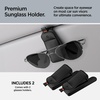 image:imageSpigen 2 Pack Silicone Clip One Touch Sunglass Holder  Eyeglasses Sunglasses Ticket Card Clip for Cars and Tesla Model Y Juniper amp YL amp Model 3SXCybertruck  GrayBlack