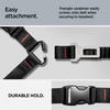 image:imageSpigen 2 in 1 Car Seat Belt Tether for Dogs Headrest amp Seatbelt Buckle  HighStrength Heavyduty Strap  Adjustable Antishock Bungee Leash