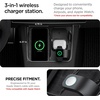 image:imageSpigen 3in1 Organizer Mount for Tesla Model 3 Highland Standard Premium amp Performance 20242526 Watch Charger Not Included  Uses Wireless Charging Pad  Charge iPhone AirPods Apple WatchModel 3 202223  Y 20222024