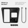 image:imageSpigen 3in1 Organizer Mount for Tesla Model 3 Highland Standard Premium amp Performance 20242526 Watch Charger Not Included  Uses Wireless Charging Pad  Charge iPhone AirPods Apple WatchNew Model 3 202425 Highland