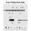 image:imageSpigen ArcDock USB C Hub 9in1 100W PD 30 4K 60Hz HDMI Port 5Gbps USB C and 3 USB A Data Ports Ethernet Port microSDSD Card Reader for MacBook Pro Air M1 M2 Steam Deck Dell XPS