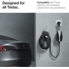 image:imageSpigen Bespoke AllinOne Cable Organizer Wall Mount  Dark Silver  Designed for All Tesla Mobile Charger Cable Model 3YYLXS 20262025202420232022Dark Silver