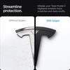 image:imageSpigen Front Emblem Logo Full Cover Sticker for Tesla Model 3 Highland Standard Premium amp Performance 202620252024  BlackBlack