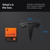 image:imageSpigen Front Emblem Logo Full Cover Sticker for Tesla Model 3 Highland Standard Premium amp Performance 202620252024  BlackCarbon