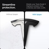 image:imageSpigen Front Emblem Logo Full Cover Sticker for Tesla Model 3 Highland Standard Premium amp Performance 202620252024  BlackCarbon