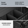 image:imageSpigen Heavy Duty Foldable Trunk Organizer with Lid  Black  Collapsible Storage Bag for Tesla Model Y Juniper YL Model 3YSXCybertruck Sedan and all Cars and SUVsCarbon Black