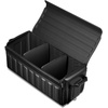 image:imageSpigen Heavy Duty Foldable Trunk Organizer with Lid  Black  Collapsible Storage Bag for Tesla Model Y Juniper YL Model 3YSXCybertruck Sedan and all Cars and SUVsCarbon Black