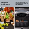 image:imageSpigen Heavy Duty Foldable Trunk Organizer with Lid  Black  Collapsible Storage Bag for Tesla Model Y Juniper YL Model 3YSXCybertruck Sedan and all Cars and SUVsCarbon Black
