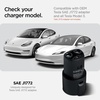 image:imageSpigen J1772 Charging Adapter Door Dock for Legacy Tesla Model Y 20202024  Not Compatible with Model Y Juniper 202625  J1772 Charging Adapter NOT Included  Refer to the video for installationAll Model 3 2017Current