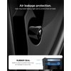 image:imageSpigen Magnetic Car Tire Valve Caps in Carbon Black  4 Pack  Never Lose Fade Resistant for Schrader Valve Stem CapsSilver