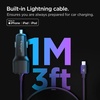 image:imageSpigen USBC Car Charger 47W PD MFi Certified  Fast Charging and Builtin Lightning Cable for iPhone 1712 iPad Galaxy Z FoldFlip 8