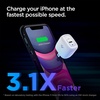 image:imageSpigen USBC Charger Block 20W GaN  Fast Charging For iPhone 1712 MagSafe Galaxy Z FoldFlip Pixel 10 AirPods Watch20W White