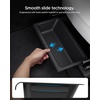 image:imageSpigen Under Seat Storage Box for Tesla Model Y Juniper 2 Pack  Only Premium amp Performance 202625  Hidden Organizer Tray Waterproof amp AntiRattleFront